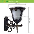 solar led rechargeable outdoor solar wall lamp, led outdoor wall lamp